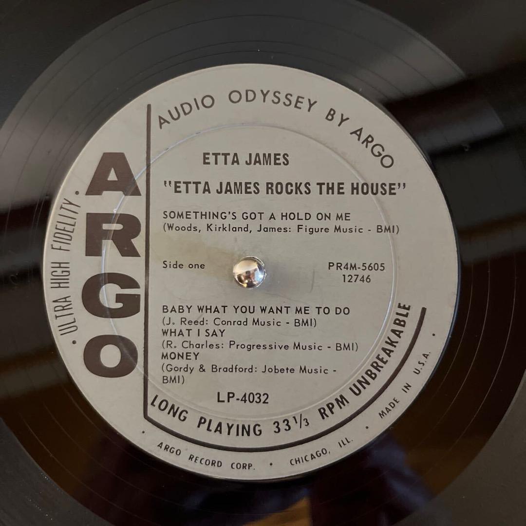 洋楽 Etta James - Rocks the House / ARGO 4023