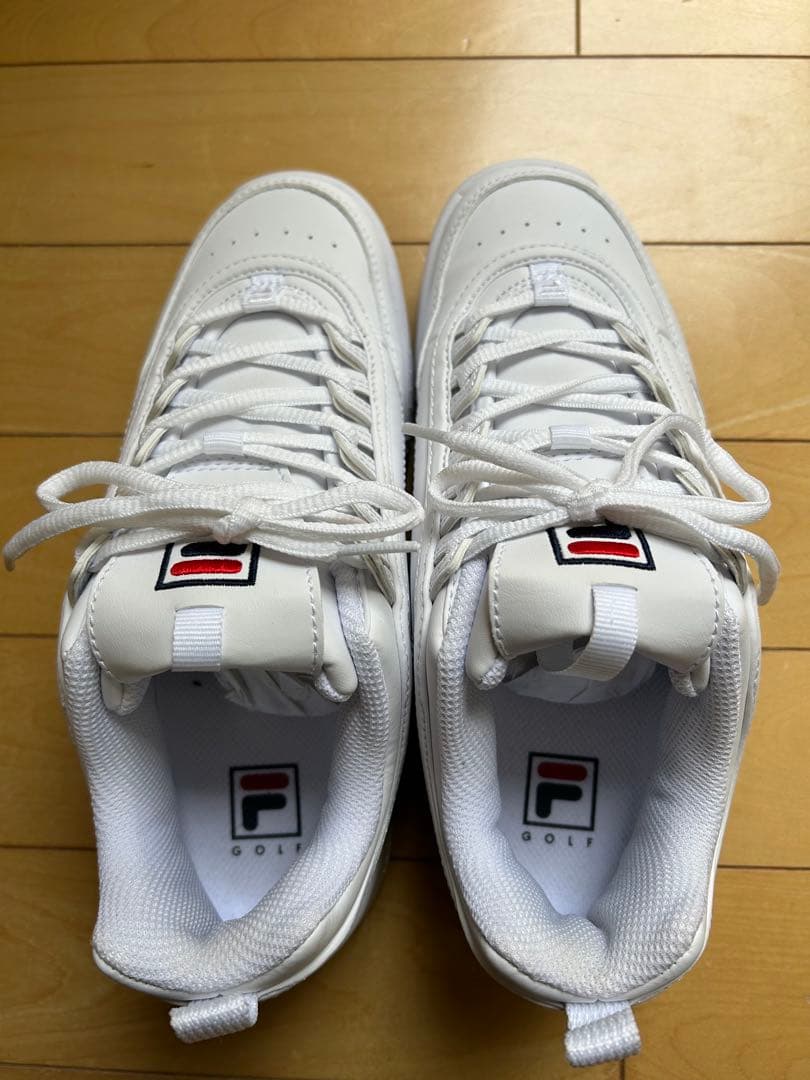 FILA ゴルフシューズ ホワイト　24㎝