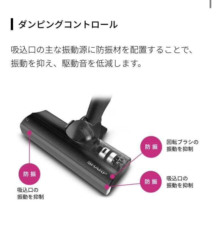 シャープ　掃除機　EC-PR9　RACTIVE Air POWER　クリーナー黒