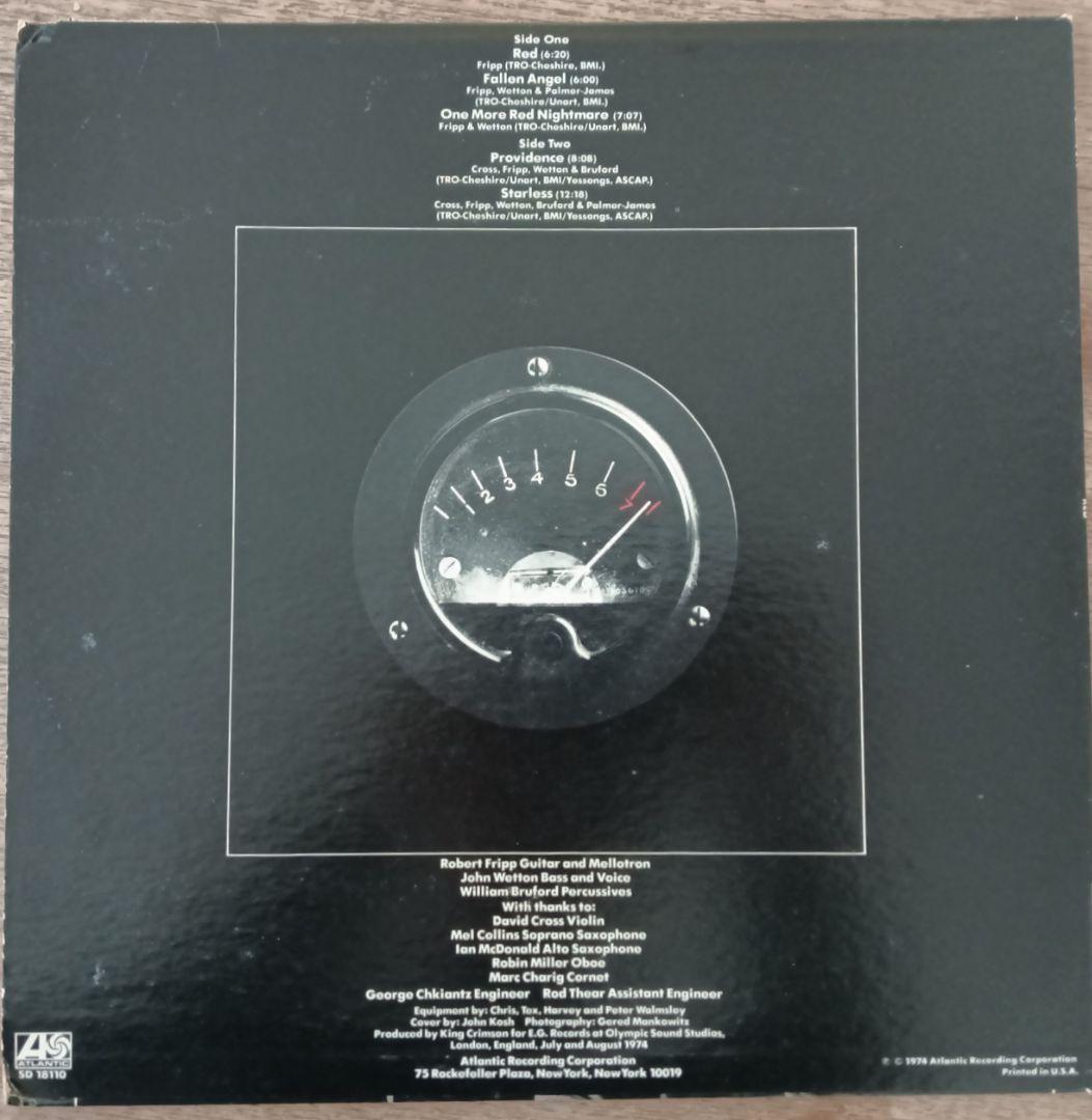 King Crimson/Red/米Org./最初期AT刻印