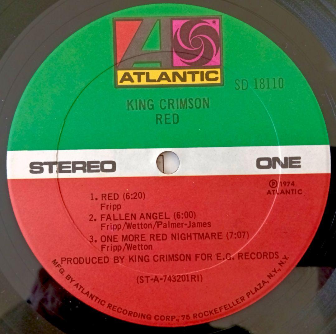 King Crimson/Red/米Org./最初期AT刻印