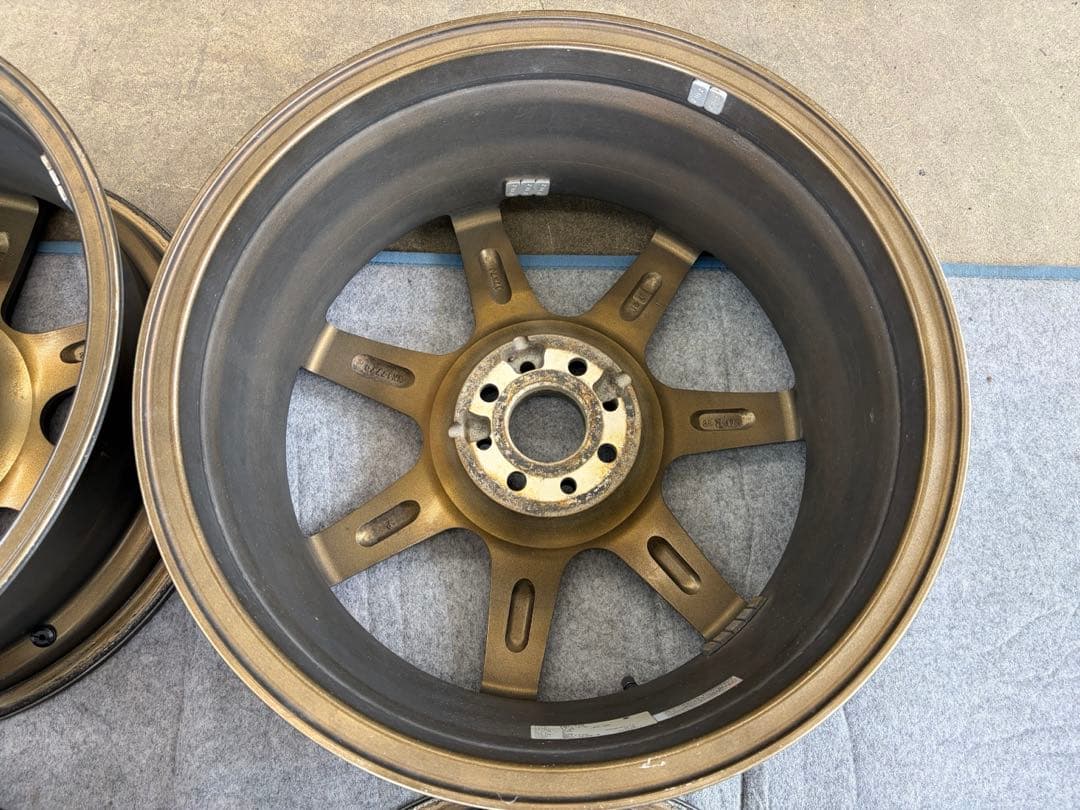 WORK エモーション T7R 4本セット ナット付き 17インチ 4穴