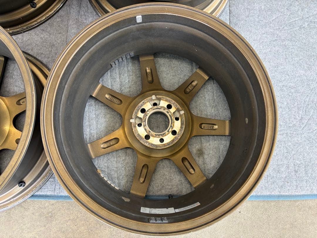 WORK エモーション T7R 4本セット ナット付き 17インチ 4穴
