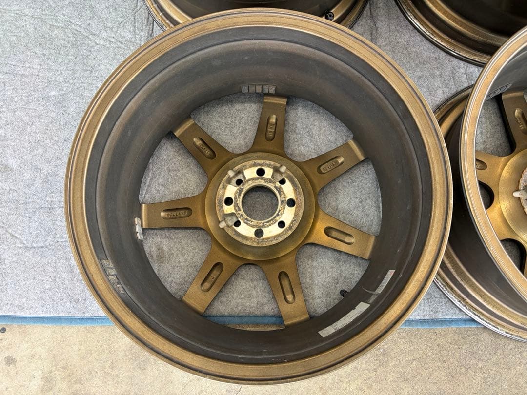 WORK エモーション T7R 4本セット ナット付き 17インチ 4穴
