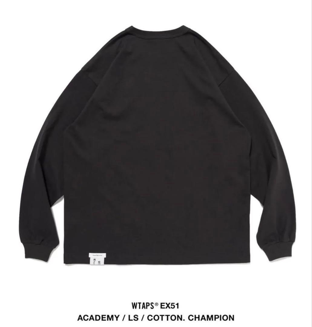 トップス WTAPS Champion Academy LS Cotton Black
