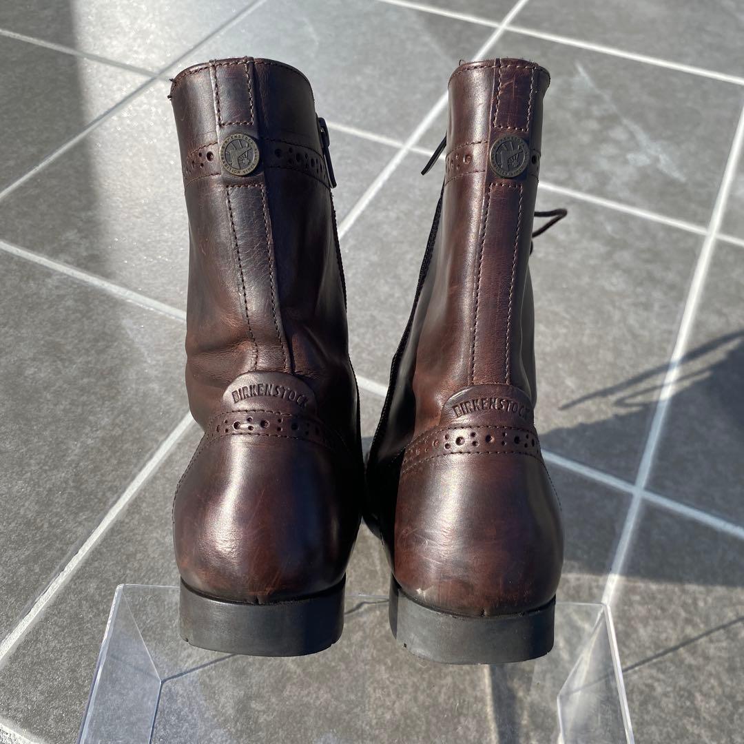 【Birkenstock】ビルケンシュトック　レザー ブーツ サイドファスナー