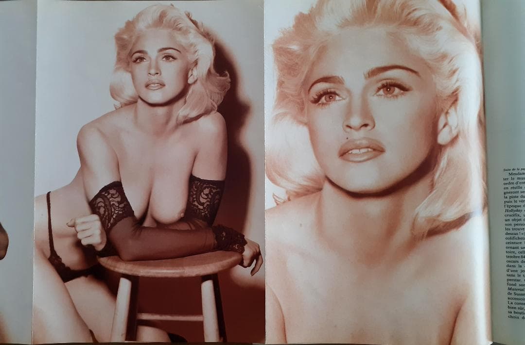 MADONNA　表紙特集雑誌　Max!　 (1991年 )　フランス雑誌