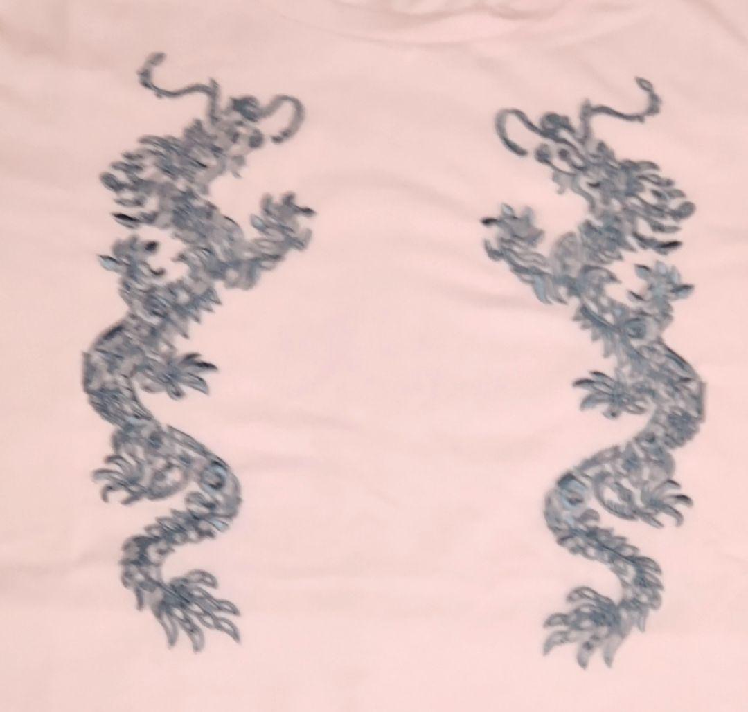 VIVIENNETAM　フラワードラゴン刺繍Tシャツ　40サイズ　未使用品