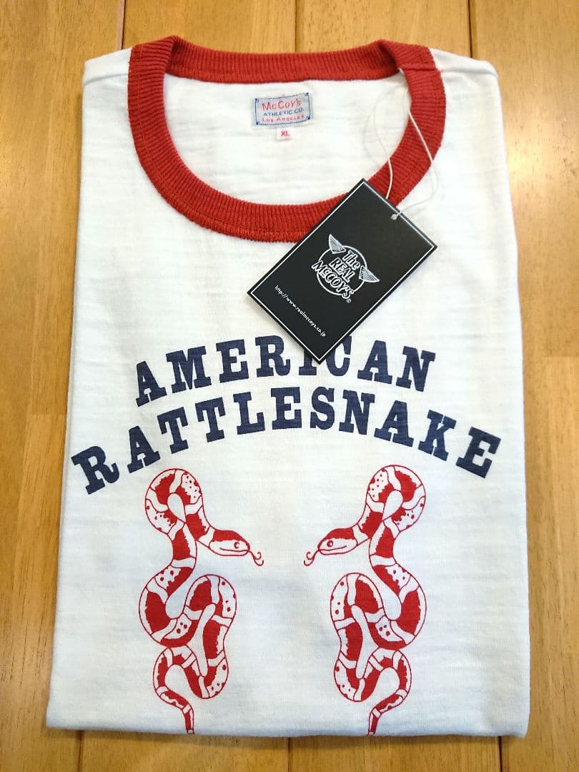 ジョーマッコイ TEE RATTLE SNAKE TRAINER (XL)