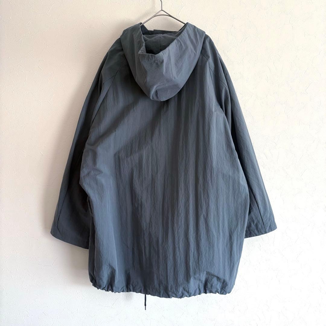 美品✨Veritecoeur ヴェリテクール パッカブルフードコート グレー 1