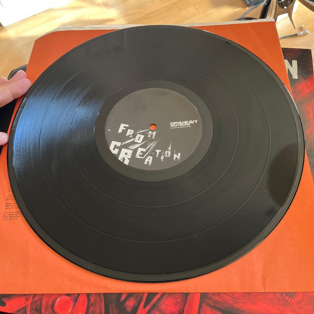 激レア DRY AND HEAVY / FROM CREATION レコード