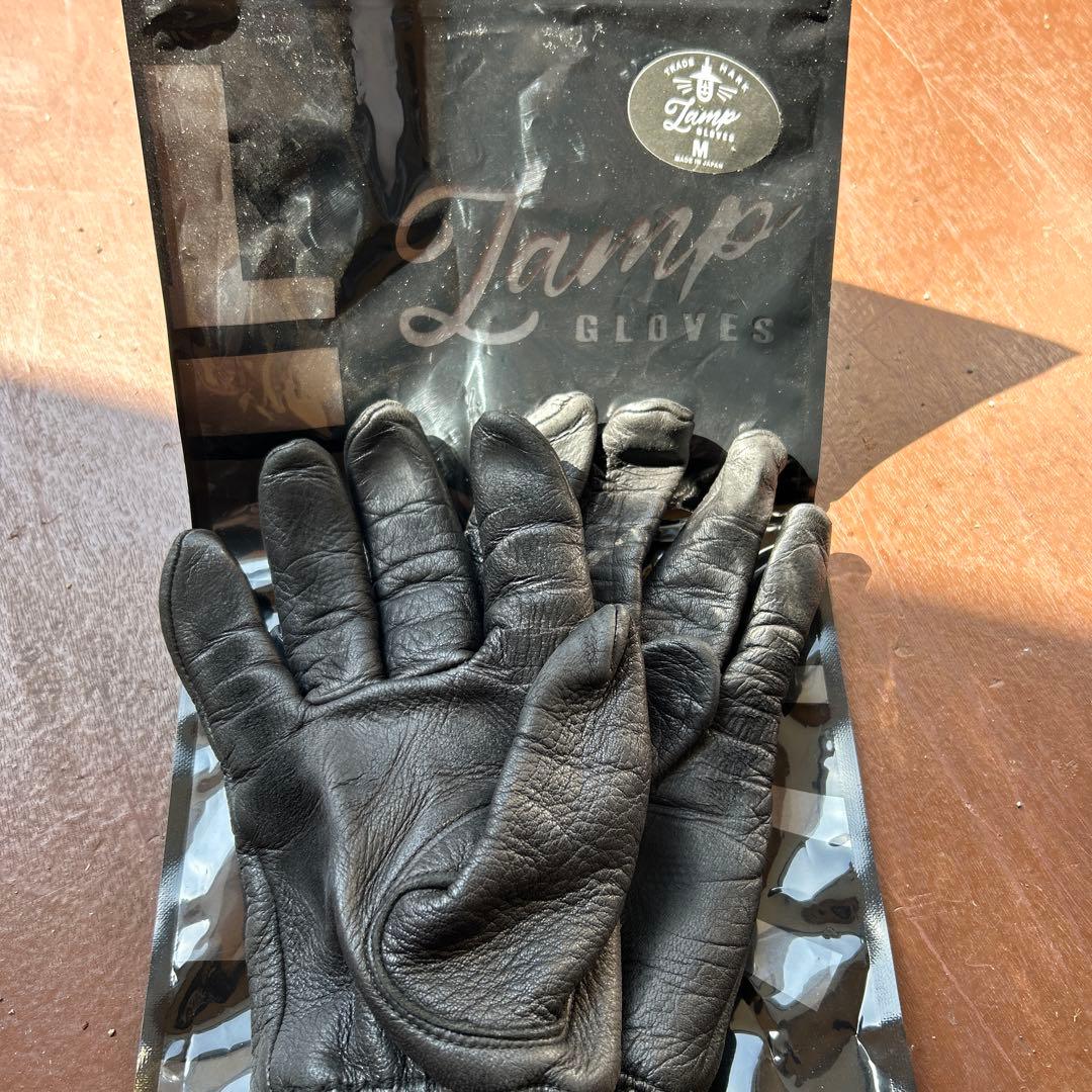 LAMP GLOVES ショート　ブラック　M size