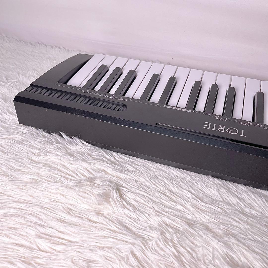 【良品】TGRTE TSDK-61 電子キーボード 61鍵盤 マイク付き