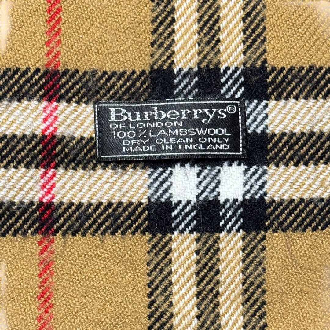 希少✨ Burberry バーバリー マフラー ウール ノバチェック ストール