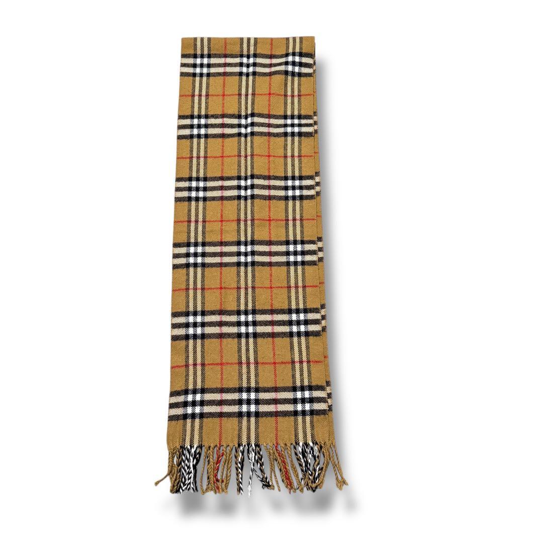 希少✨ Burberry バーバリー マフラー ウール ノバチェック ストール