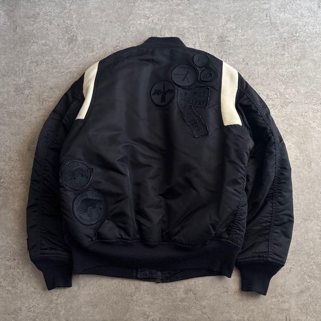 STUSSY×ALPHA×FRAGMENT DESIGN【M】ボンバージャケット