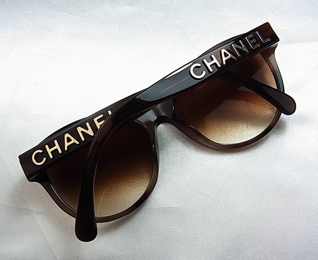 【正規品・美品】CHANEL シャネル サングラス5458CHANELロゴ