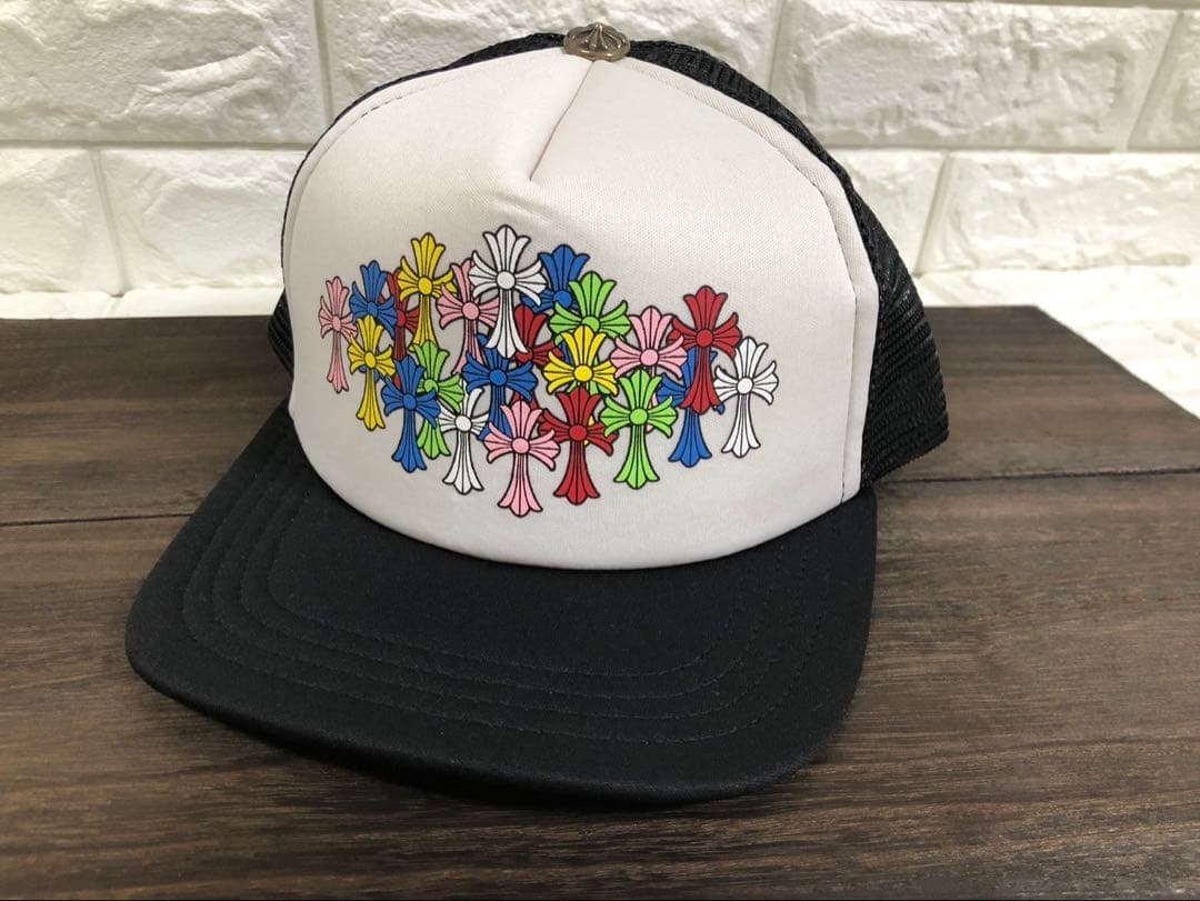 新品　クロムハーツ　マルチセメタリークロス　トラッカーキャップ　キャップ　帽子