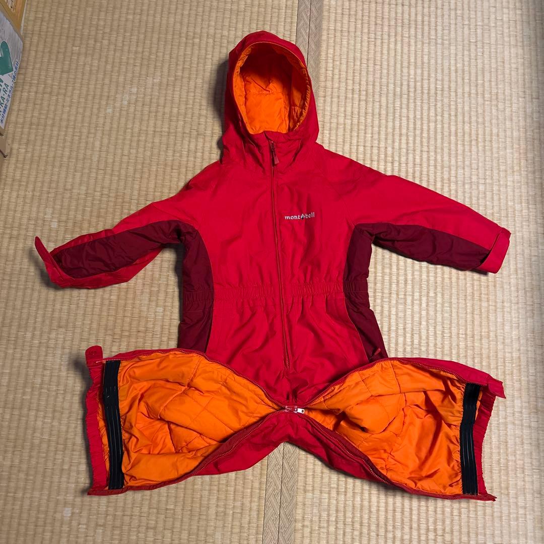 montbell kids100 つなぎ