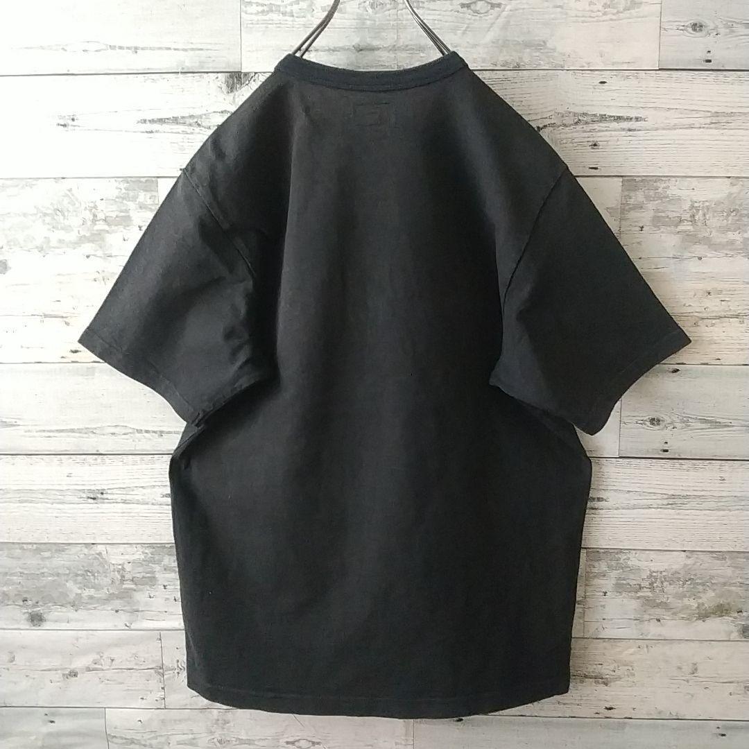 人気デザイン☆シュプリーム 刺繍 ファイアーパターン センターロゴ Tシャツ M
