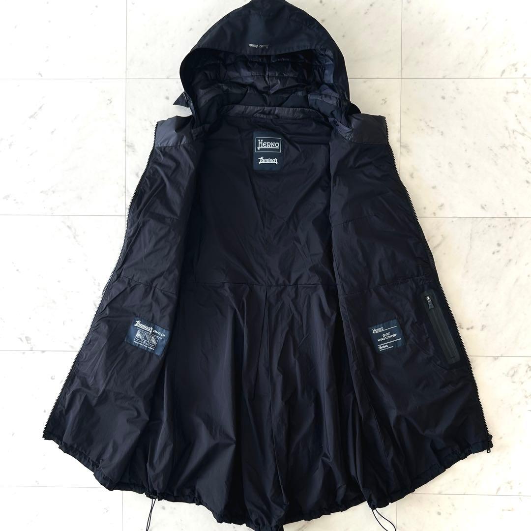 リピーター様価格　美品 ヘルノ HERNO ラミナー ウィンドストッパー ライト