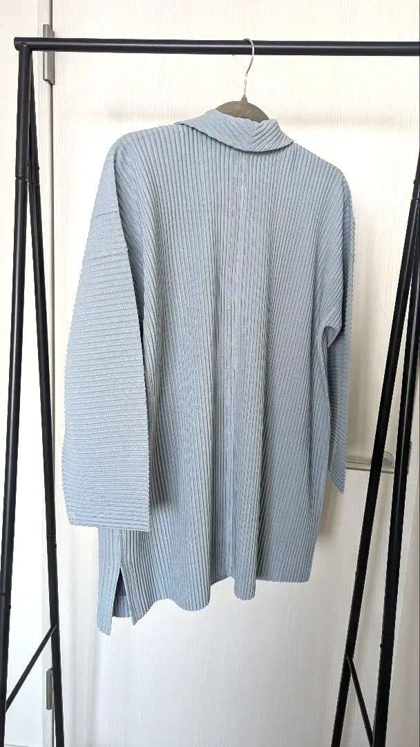Homme plisse オムプリッセ 青 ジャケット コート