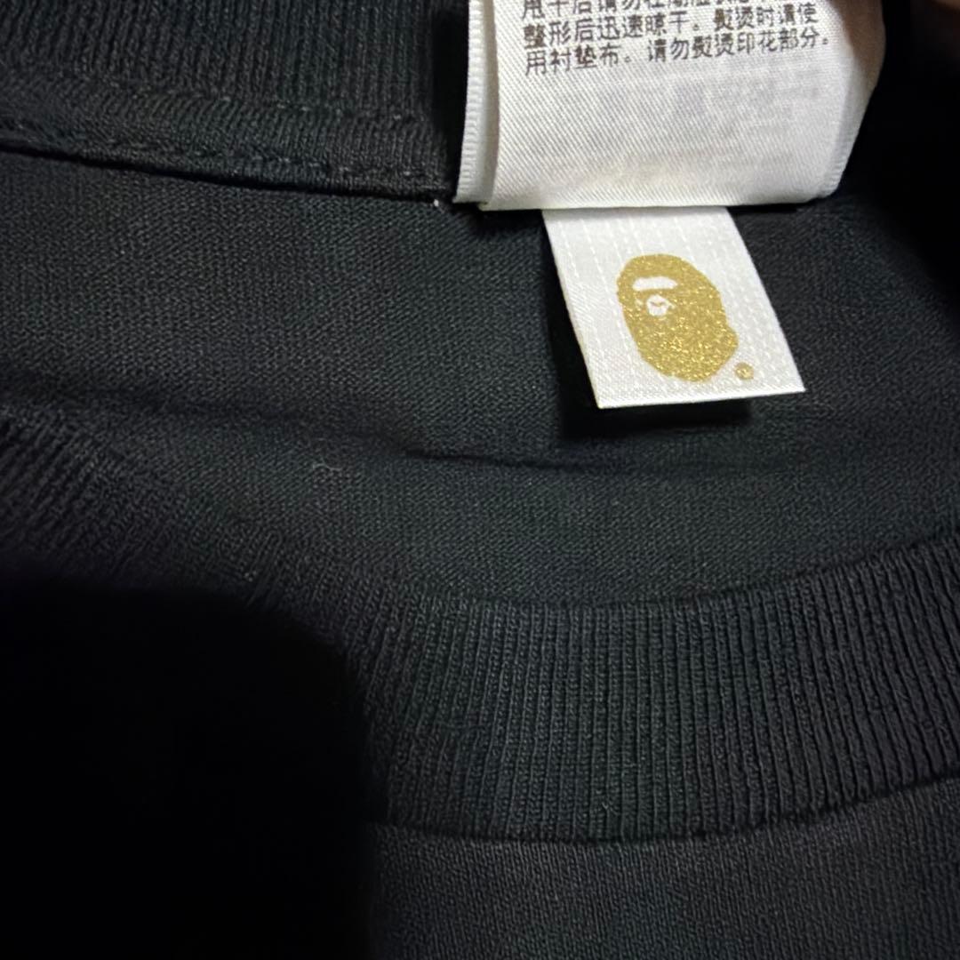 APE BAPE BLUE CAMO COLLEGE LOGO tシャツ 3XL
