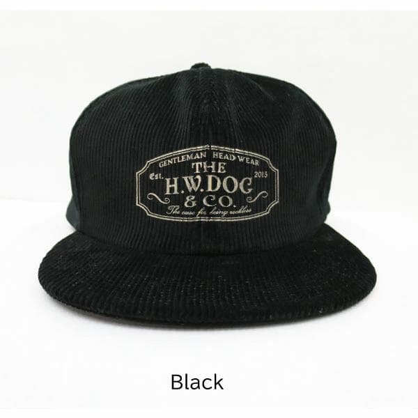 THE H.W.DOG&CO.TRUCKER CAP-C トラッカー ブラック