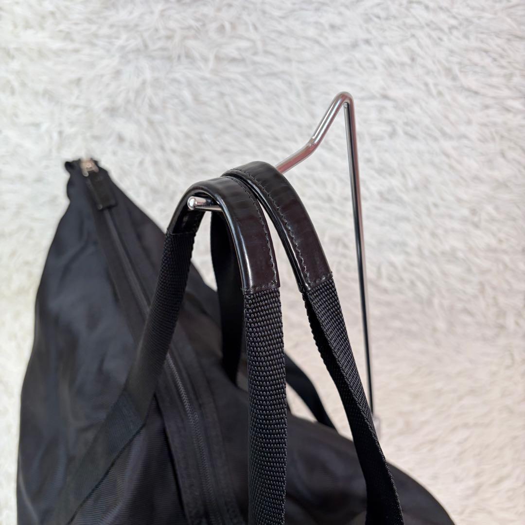 美品✨GUCCI 折り畳み ボストンバッグ 2way トラベル 大容量【特大】