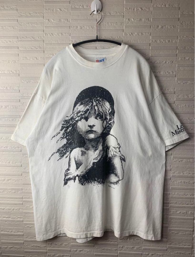 90s USA製 Les Misérables tシャツ XL レミゼラブル