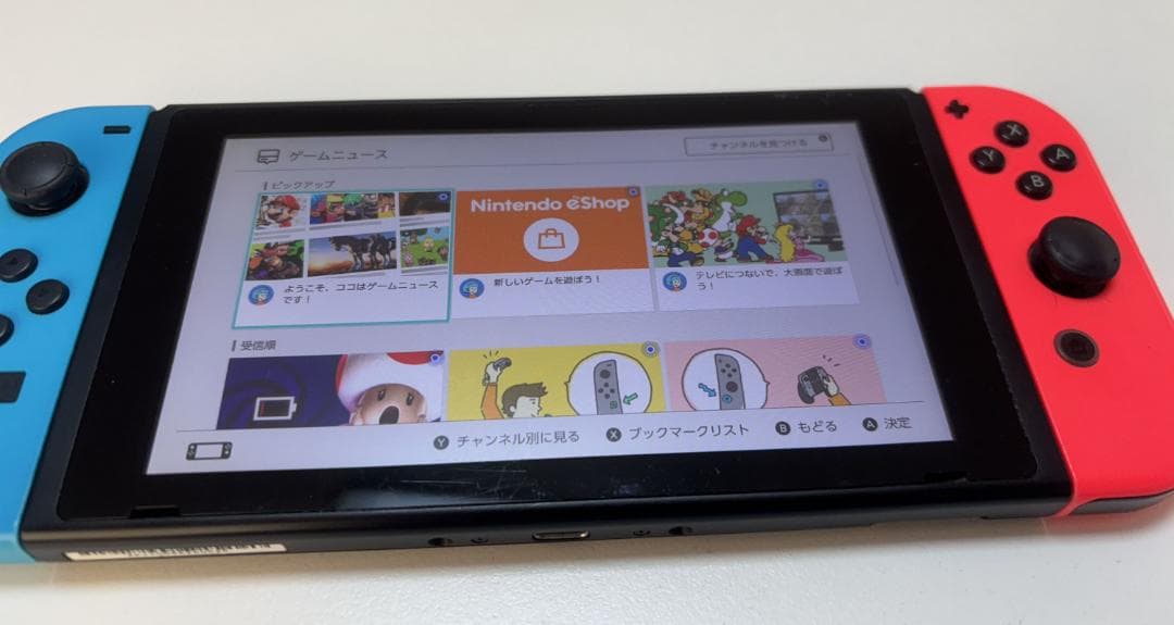 訳あり❣Nintendo Switch 本体 青/赤 Joy-Con