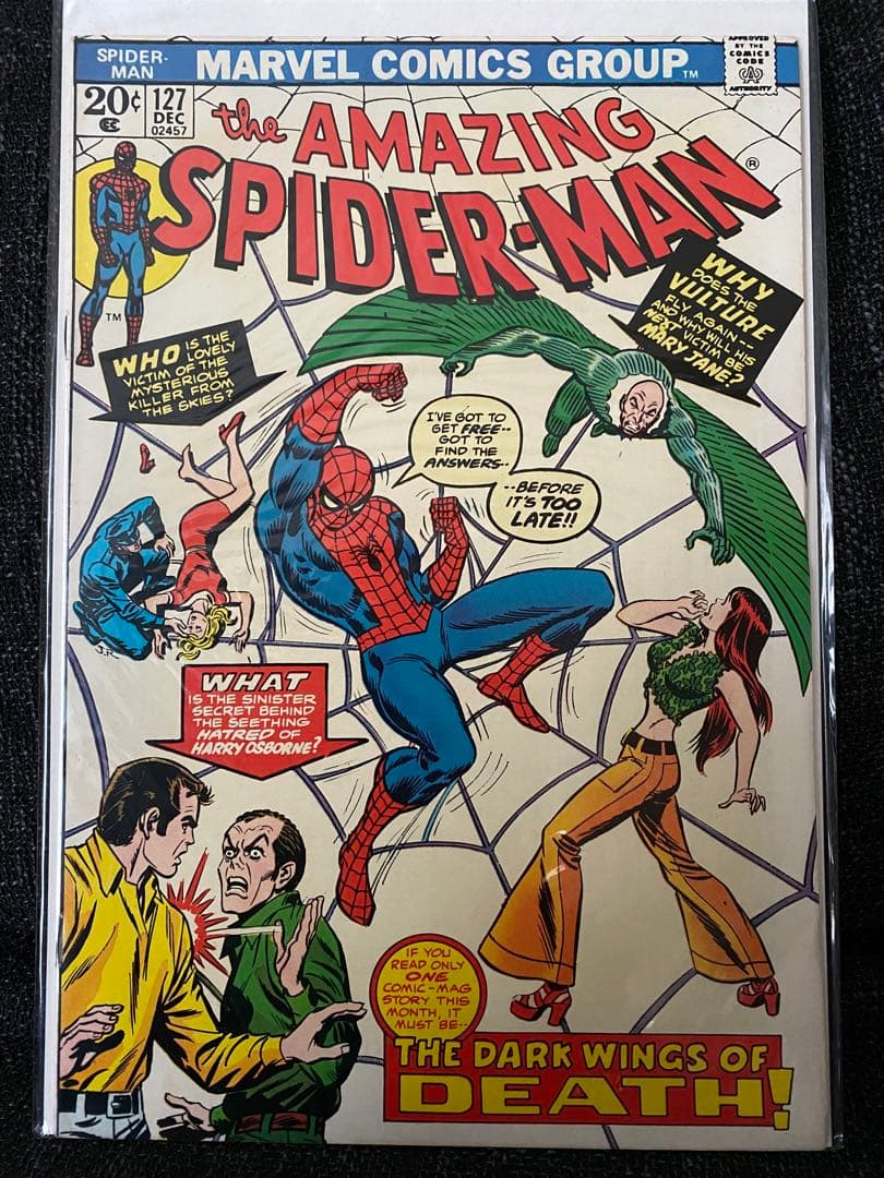 マーベル　アメコミ　Amazing Spider-Man 127 1973
