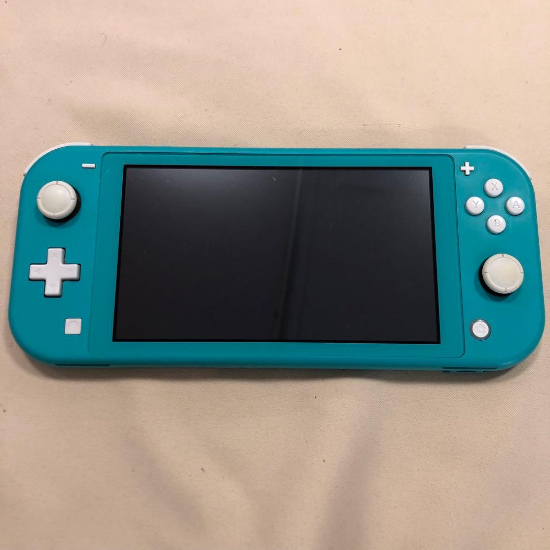 よ*）様 Nintendo Switch Lite 稼動品 ターコイズ 青系 メ
