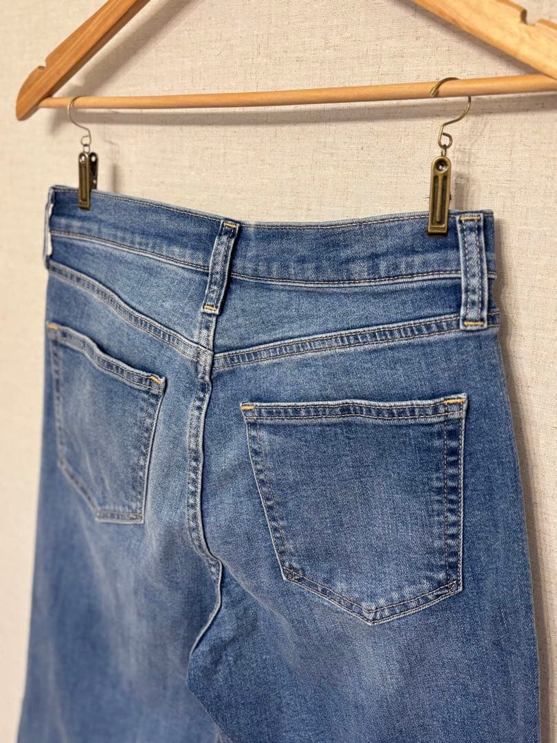 新品☆GAP 28inch バギーパンツ ミディアムウォッシュ イージー
