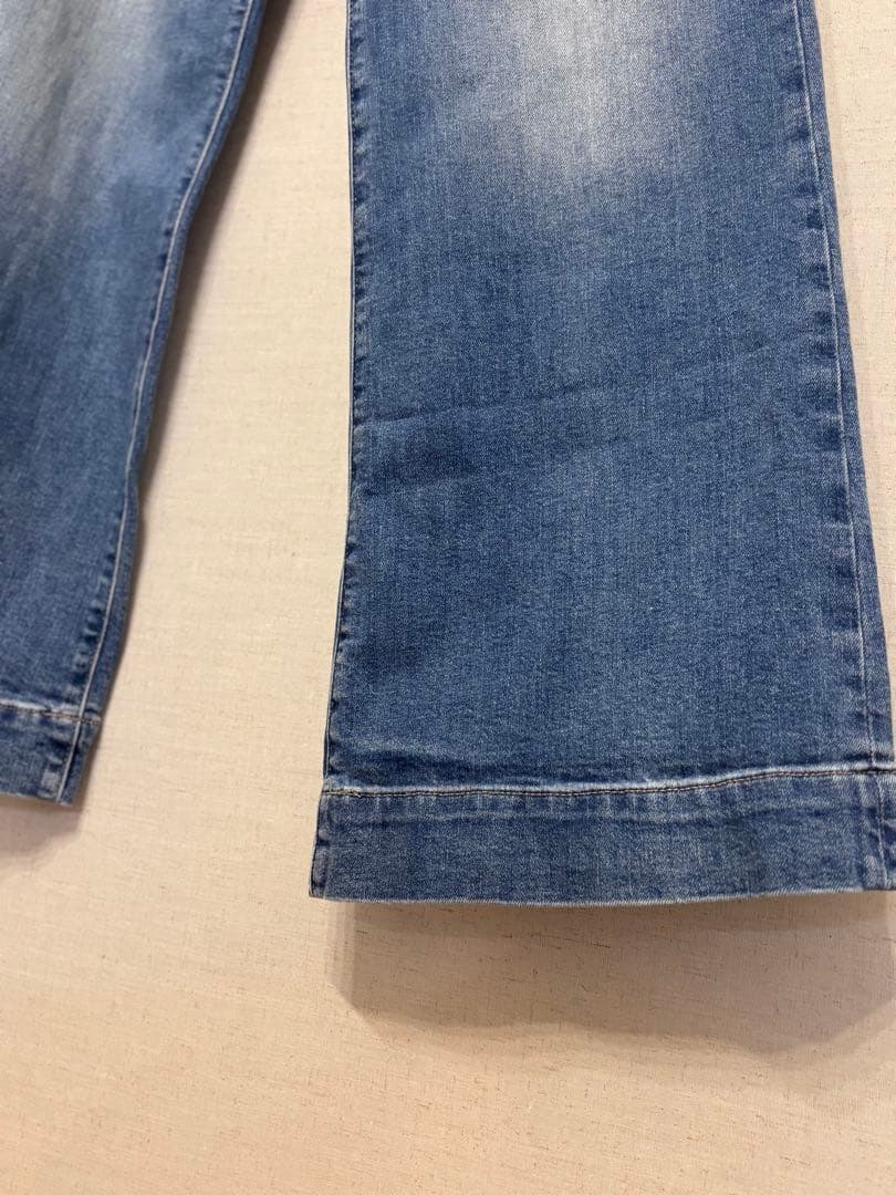 新品☆GAP 28inch バギーパンツ ミディアムウォッシュ イージー