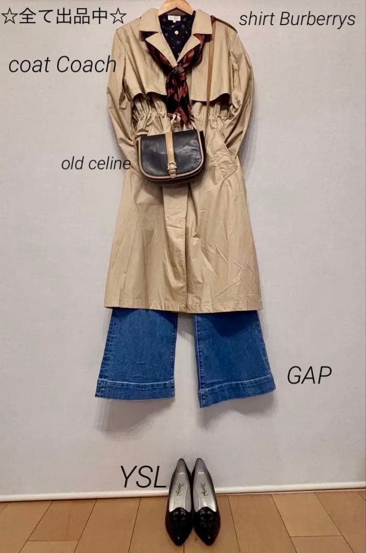 新品☆GAP 28inch バギーパンツ ミディアムウォッシュ イージー
