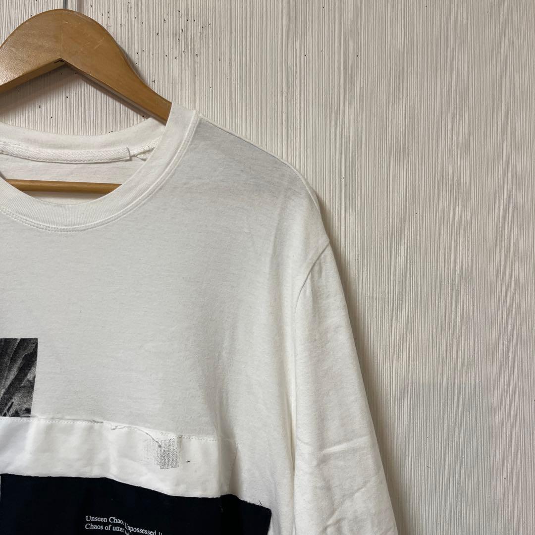 JULIUS COTTON JERSEY FSOL T-SHIRT サイズ2 白