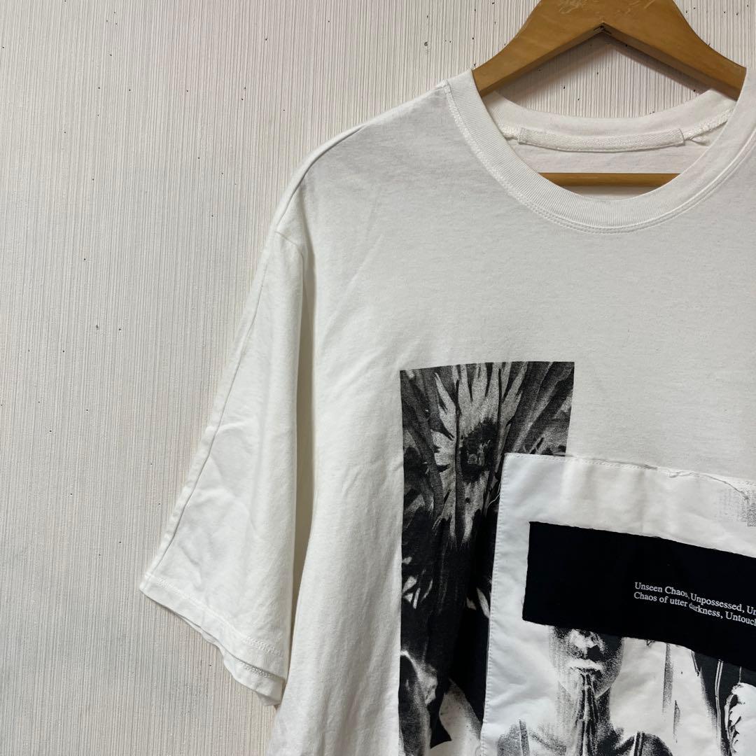 JULIUS COTTON JERSEY FSOL T-SHIRT サイズ2 白
