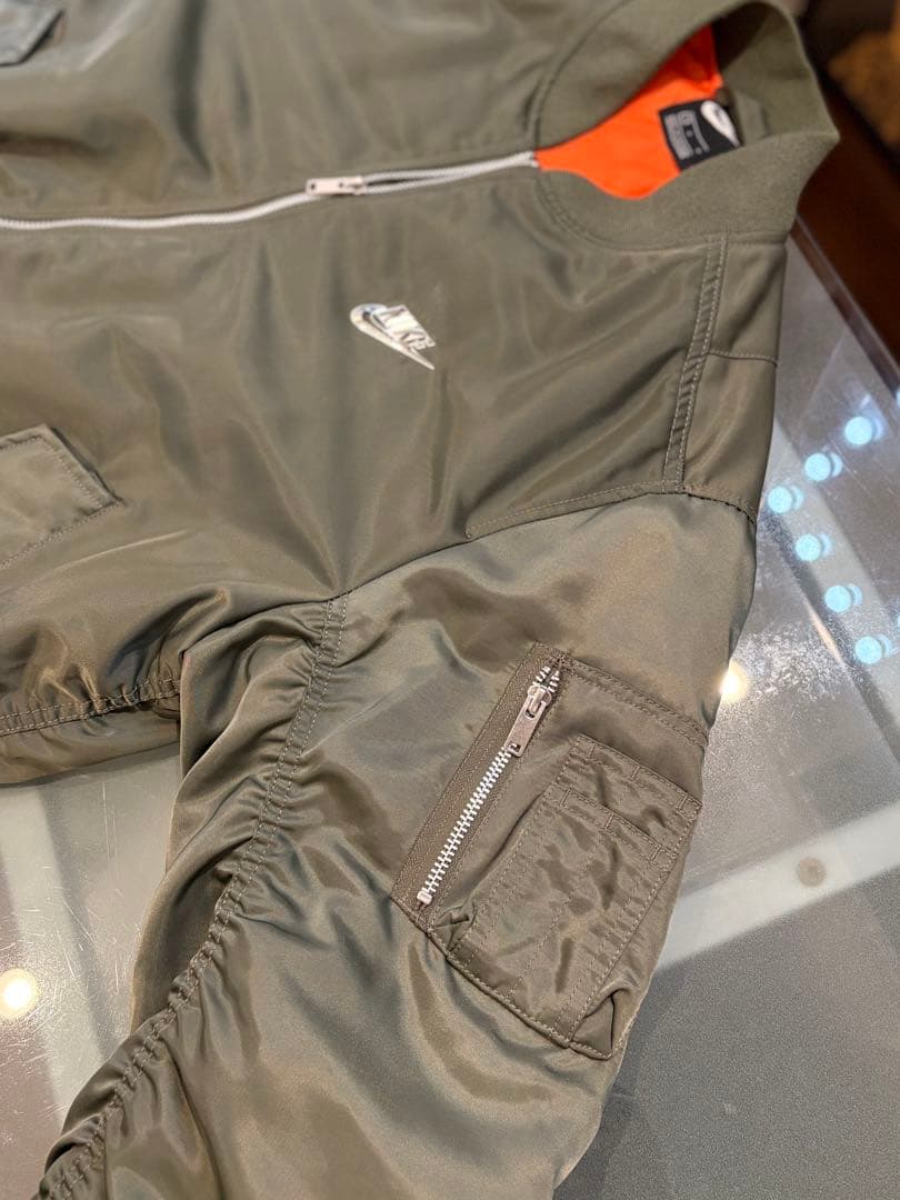 最終価格希少NIKE MA-1型 ジャンバー Lサイズ
