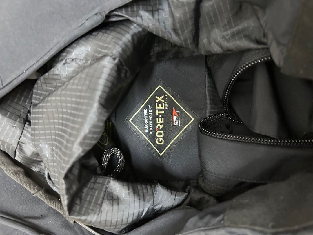 quick silver GORETEX スノーボードウェア ブラック/ホワイト
