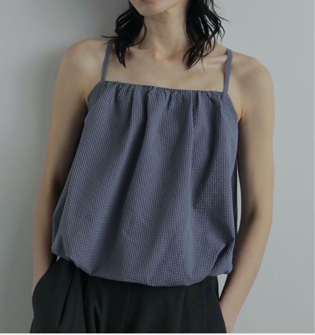 トップス anuke /Backopen Balloon Camisole