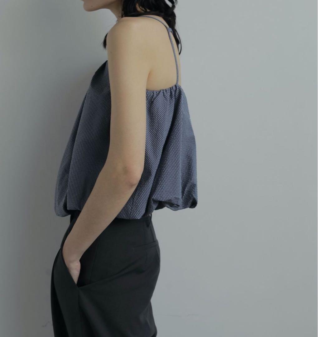 トップス anuke /Backopen Balloon Camisole