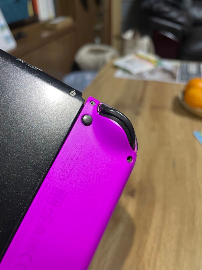 ニンテンドースイッチ 初代 箱付き ジャンク 紫JoyCon接触不良