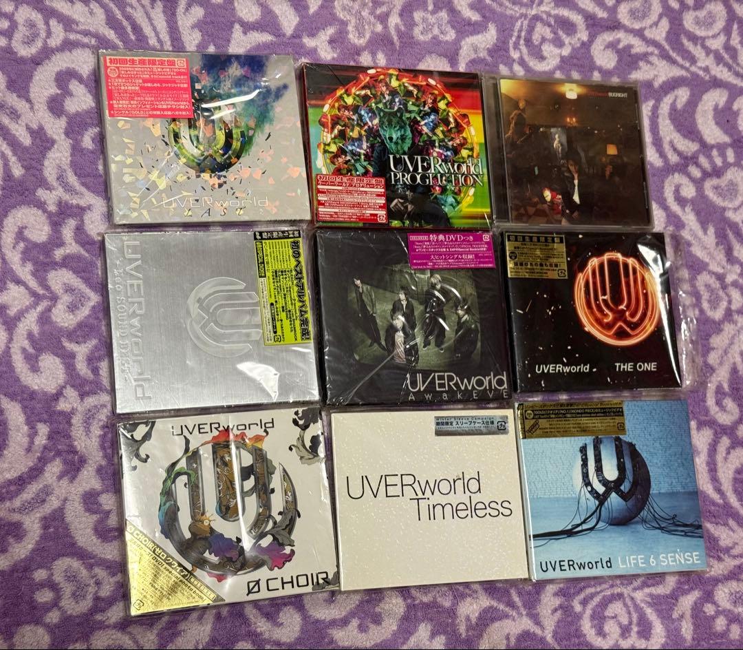 UVERworld DVD ・CD ・アルバム・シングル計39枚コレクション