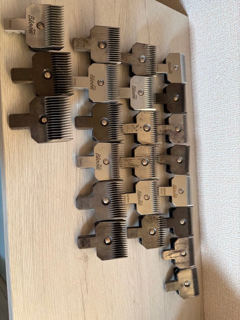 専用 バリカン、替刃3mm、8mm セット