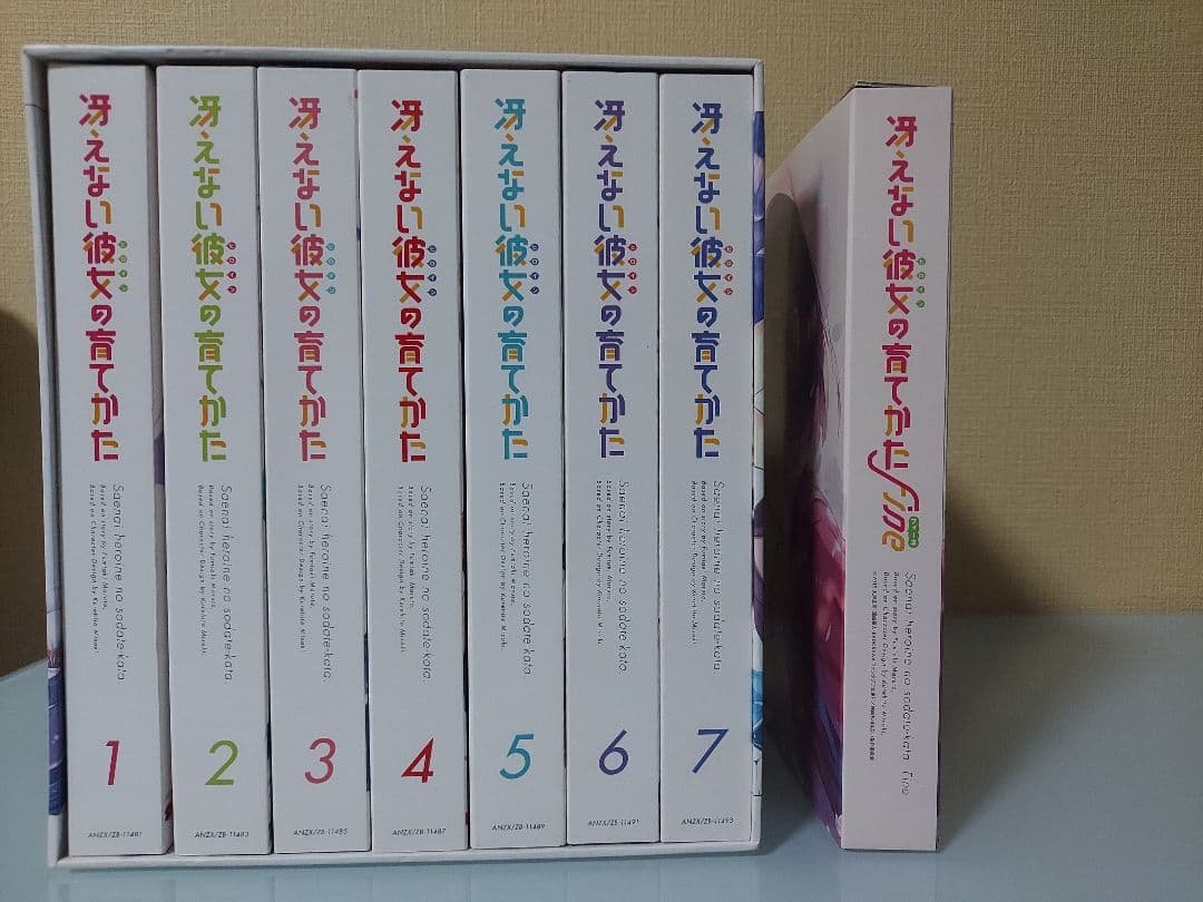 【中古品】冴えない彼女の育てかた 1期 1-7巻収納ボックス付 他3点