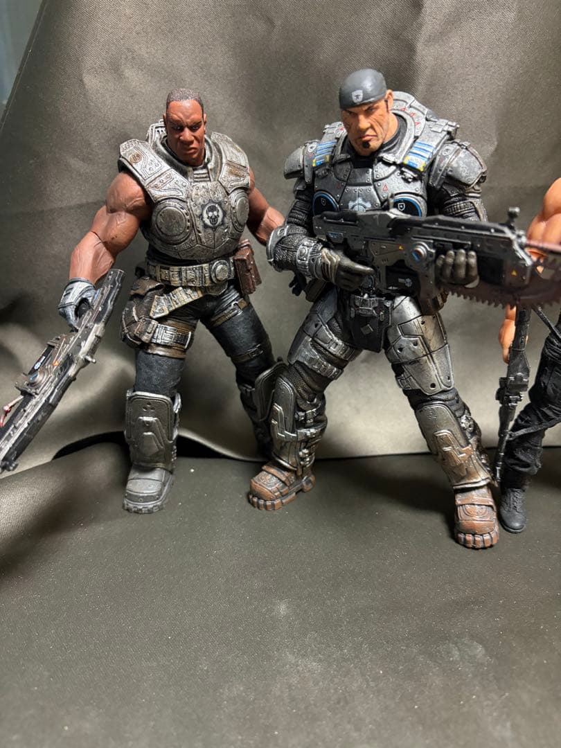 ギアーズ、ランボー、GIジョー　フィギュア　 5体セット　NECA マテル
