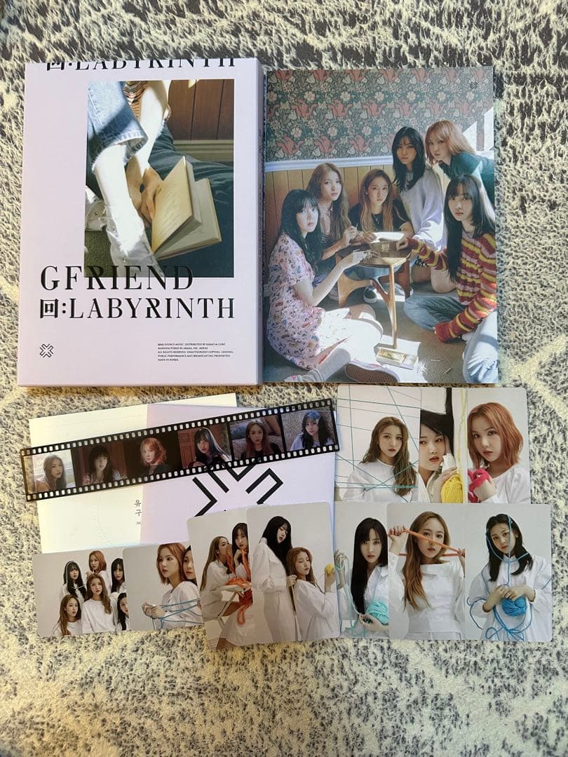 GFRIEND 回: LABYRINTH アルバム 3種 イェリントレカ付き