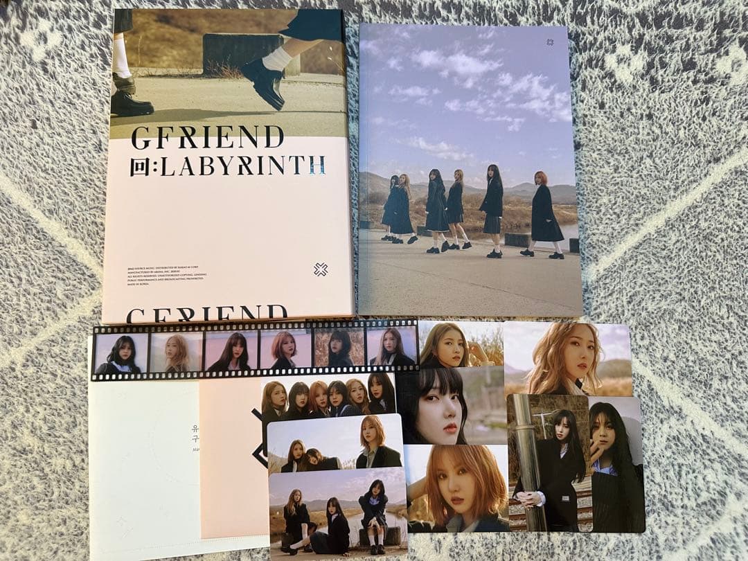 GFRIEND 回: LABYRINTH アルバム 3種 イェリントレカ付き
