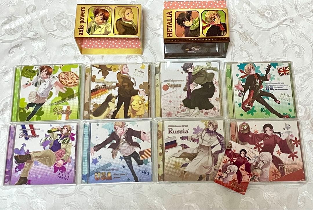 ヘタリア キャラクターCD BOX